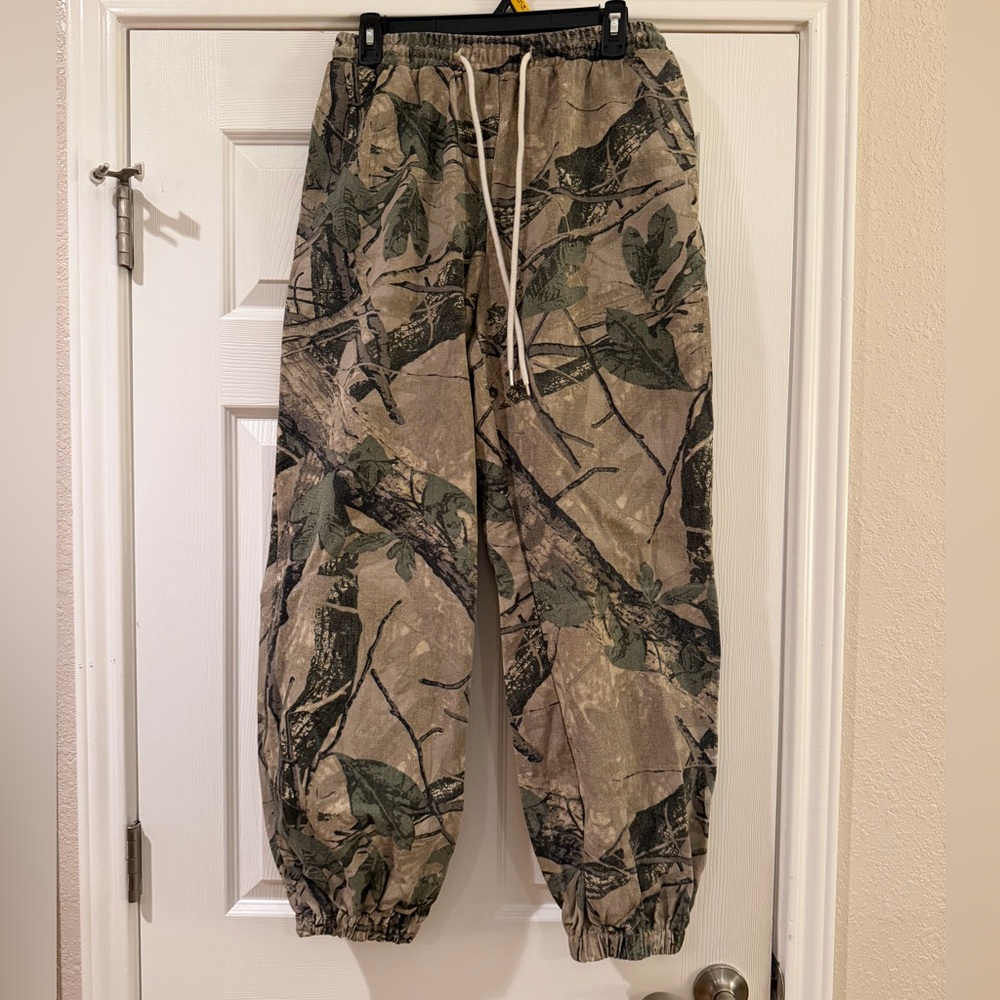 Denim Camo Joggers Pant